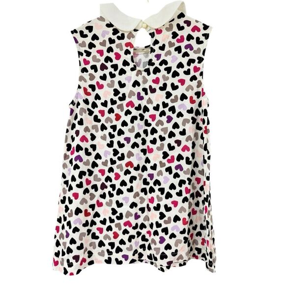 Kate Spade Girls Heart Print Top L - Picture 2 of 6